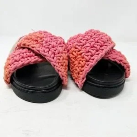 INUIKII Crochet Criss Cross Slide Sandals NWT - Size 8 - Picture 6 of 7